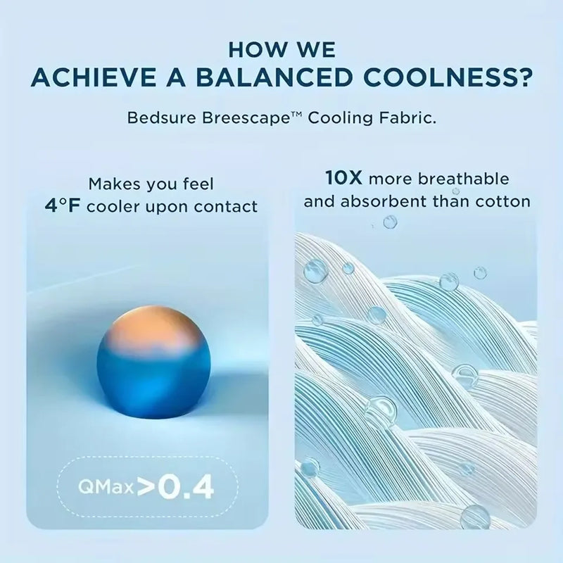 Grade A Cooling Blanket for Bed Soft Breathable King Size Summer Comforter Queen Air Conditioning Cool Lightweight Comforter