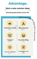 Cobertor refrescante de grau A para cama, macio, respirável, tamanho king, edredom de verão, queen, ar condicionado, edredom leve e fresco