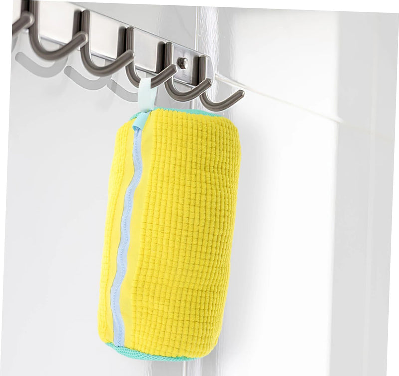 Shoe washing bag, washing machine, laundry bags, microfiber zipper, shoe cleaning bag, shoe washing net, sneakers with fluffy fibers