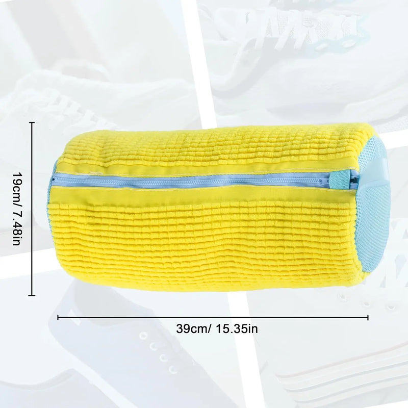 Shoe washing bag, washing machine, laundry bags, microfiber zipper, shoe cleaning bag, shoe washing net, sneakers with fluffy fibers