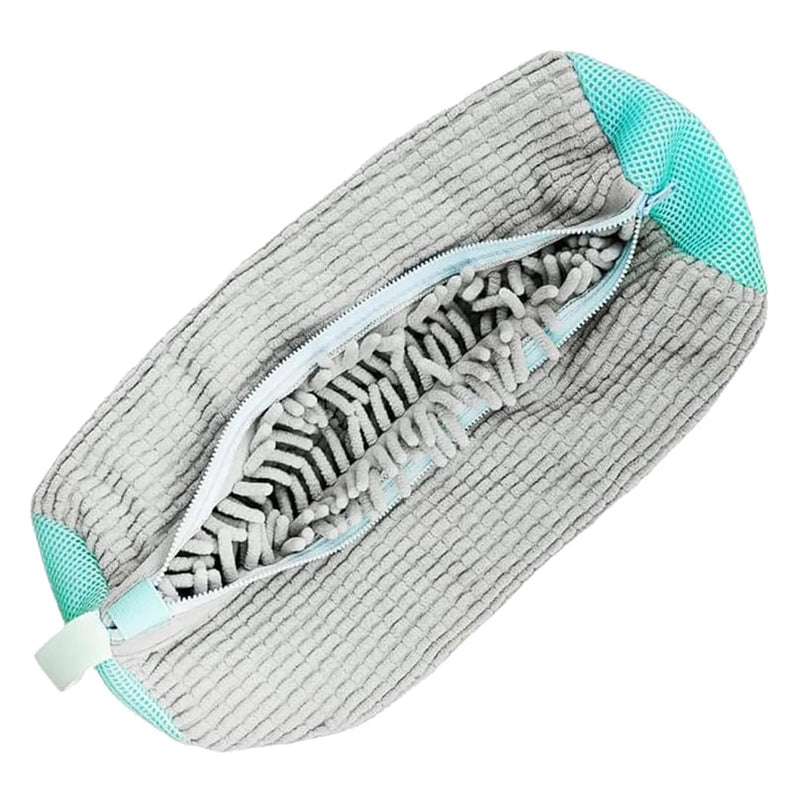 Shoe washing bag, washing machine, laundry bags, microfiber zipper, shoe cleaning bag, shoe washing net, sneakers with fluffy fibers
