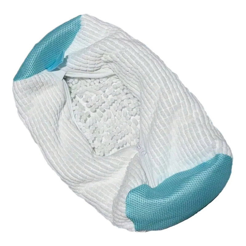Shoe washing bag, washing machine, laundry bags, microfiber zipper, shoe cleaning bag, shoe washing net, sneakers with fluffy fibers