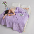 Grade A Cooling Blanket for Bed Soft Breathable King Size Summer Comforter Queen Air Conditioning Cool Lightweight Comforter