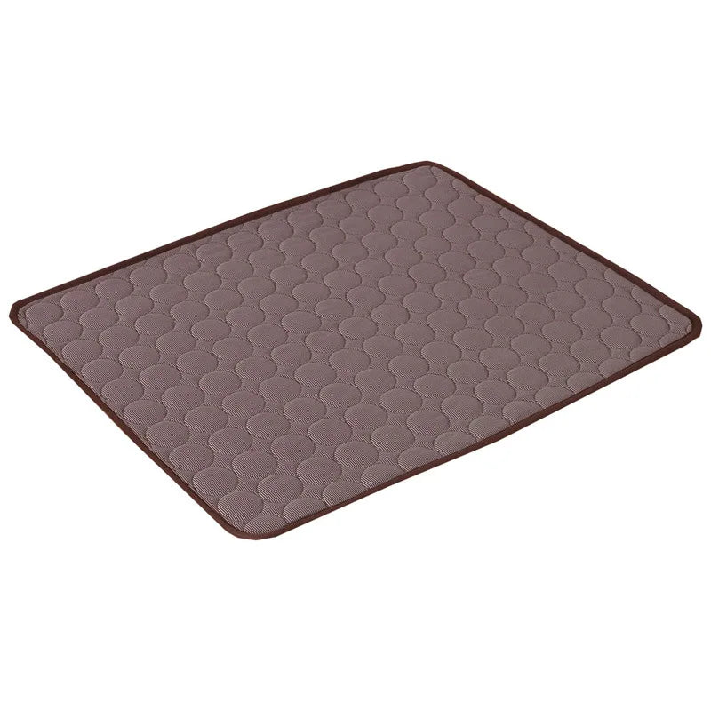 Cooling Dog Mat, Cool Pet Bed, Extra Large, for Small and Large Dogs, Pet Accessories, Cat Durable Blanket Sofa Cat Ice Pad Blanket