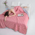 Grade A Cooling Blanket for Bed Soft Breathable King Size Summer Comforter Queen Air Conditioning Cool Lightweight Comforter