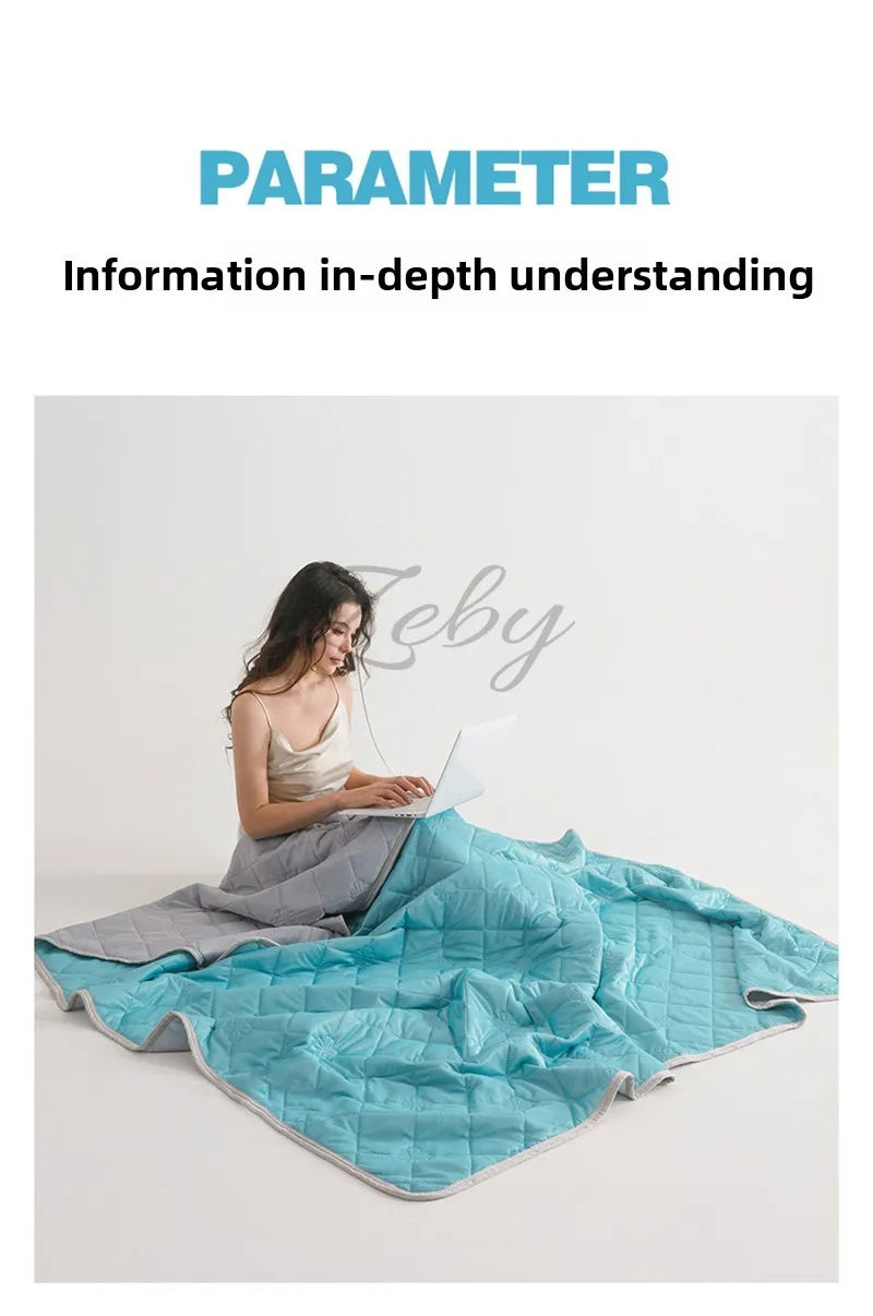 Grade A Cooling Blanket for Bed Soft Breathable King Size Summer Comforter Queen Air Conditioning Cool Lightweight Comforter